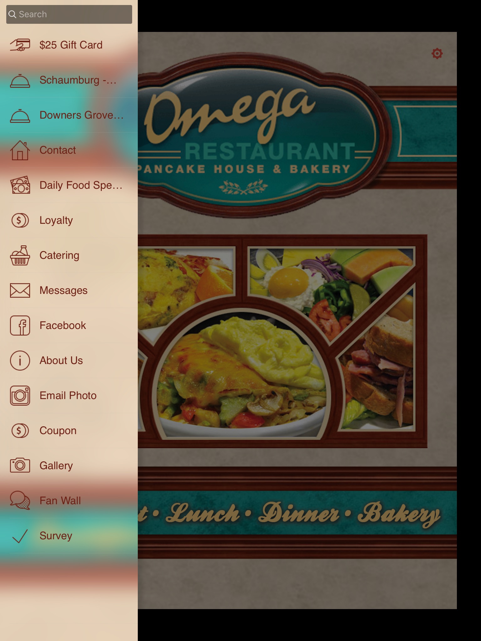 Omega Pancake House screenshot 2