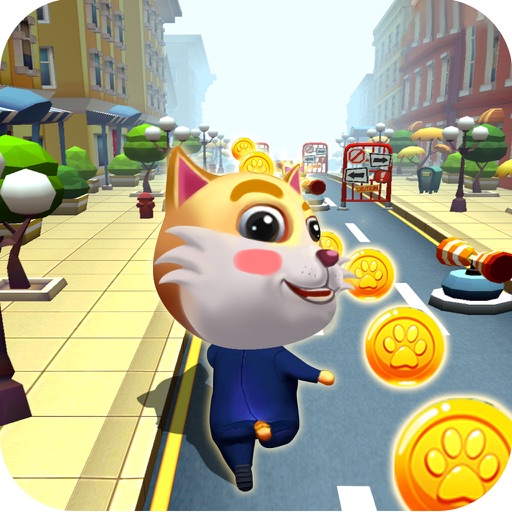Cute Cat Subway Gold Run iOS App