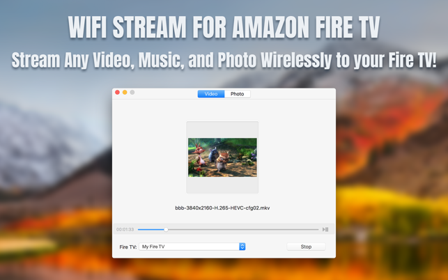 WiFi Stream for Fire TV