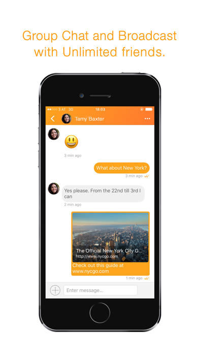 OneTime Messenger Screenshot 3