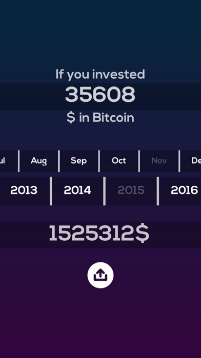Historical Bitcoin Calculator screenshot 4