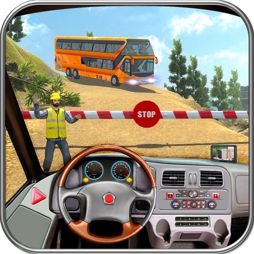 Offroad Bus Hill Transport Sim Icon