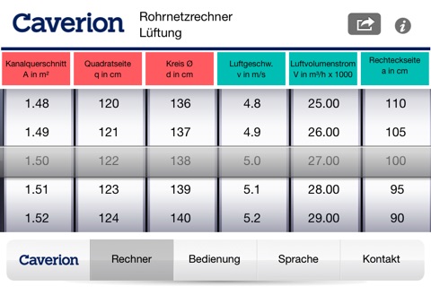 RLT-Rechner screenshot 2