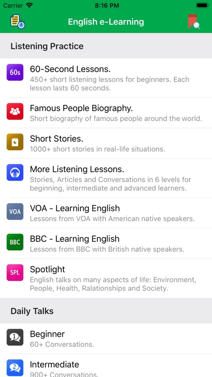 English Listening And Speaking