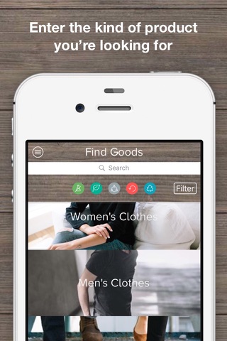 DoneGood: Ethical Shopping App screenshot 2