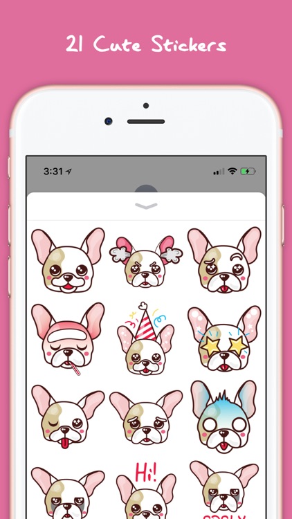 French Bulldog Sticker