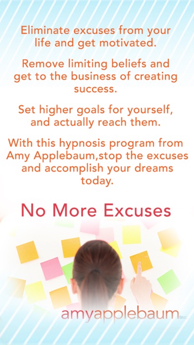 How to cancel & delete No More Excuses - Hypnosis from iphone & ipad 1