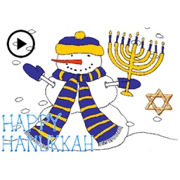 Animated Happy Hanukkah Gif