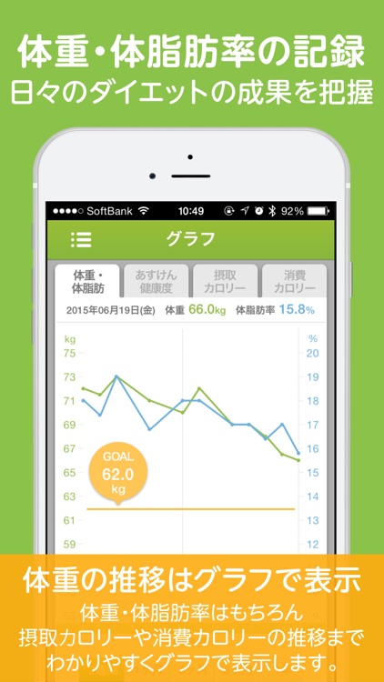 あすけんダイエット 体重記録とカロリー管理アプリ screenshot-4