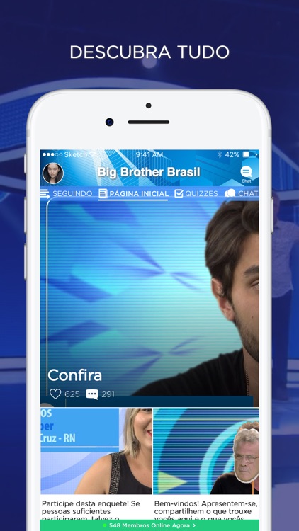 Fone Amino para Big Brother