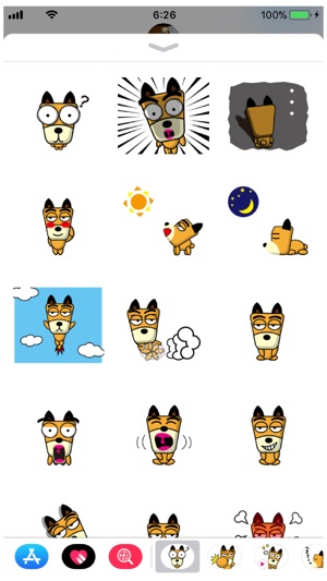 TF-Dog 2 Stickers(圖1)-速報App