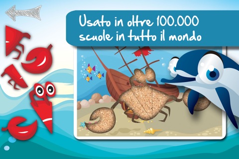 Sealife Cartoon Jigsaw Puzzle screenshot 4