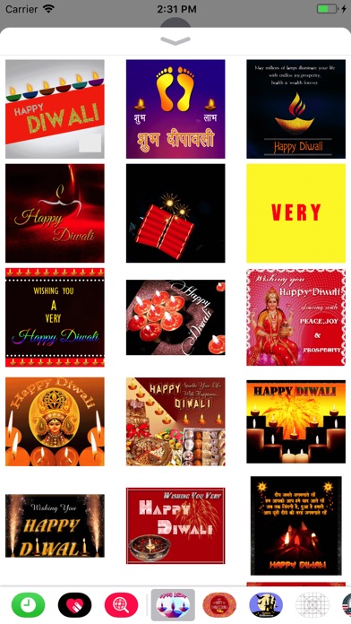 New Year & Diwali GIF Stickers screenshot 4
