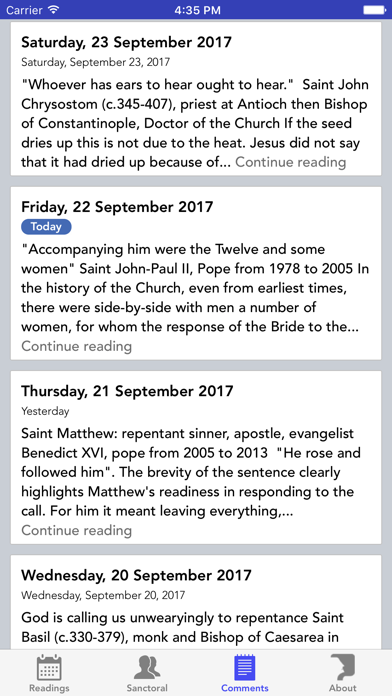 Daily Readings for Catholics screenshot 4