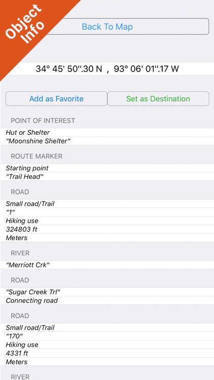 Ouachita National Forest gps and outdoor map screenshot-1