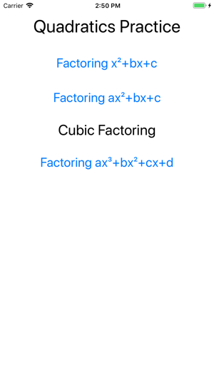 Quadratic Generator