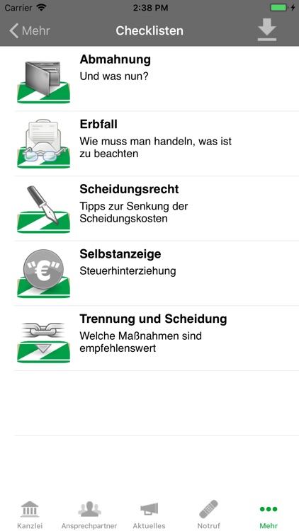 Rechtsanwälte Zipper & Partner screenshot-3