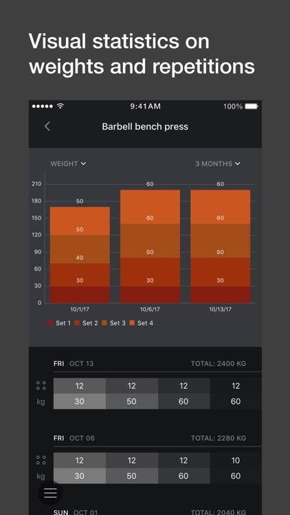 GymJoy - gym log with workouts screenshot-4