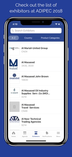 ADIPEC 2018(圖3)-速報App