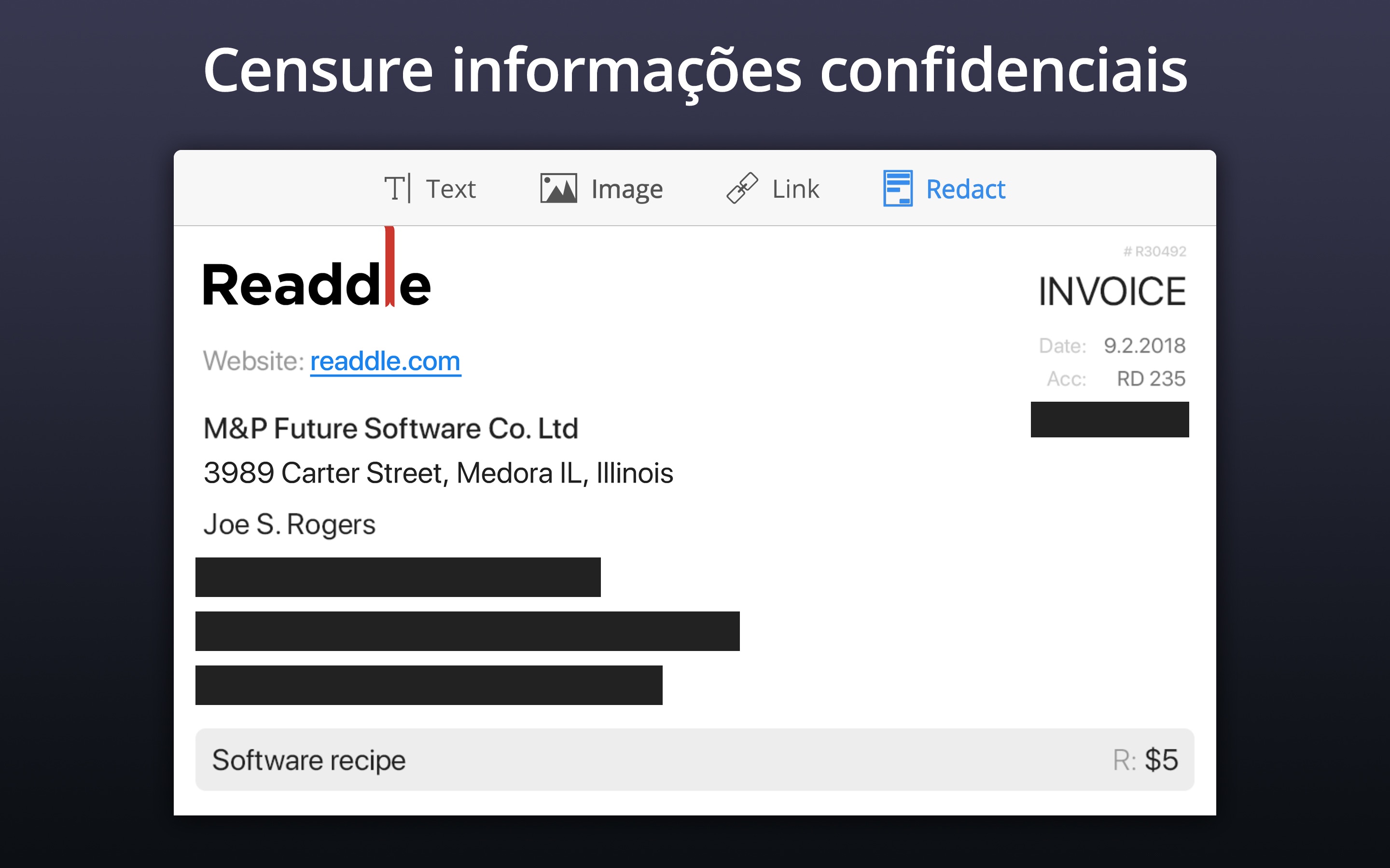 Screenshot do app PDF Expert - Edite PDFs