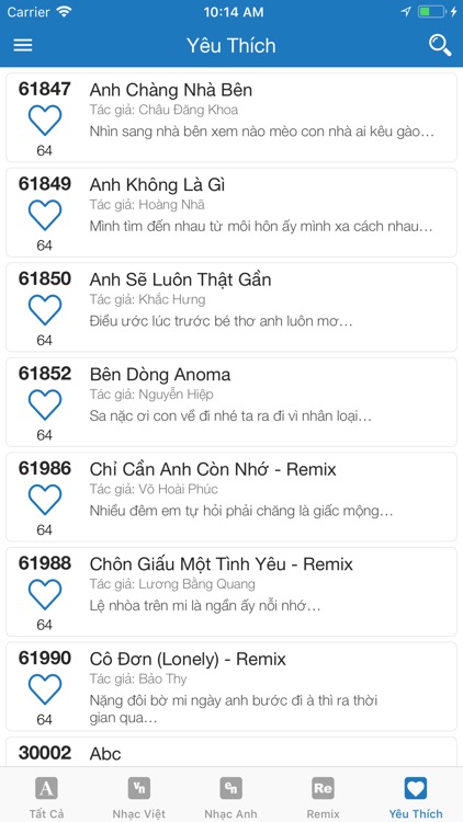 Karaoke List Vietnam screenshot-5