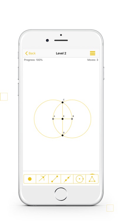 经典几何游戏-休闲学习几何学 screenshot-4