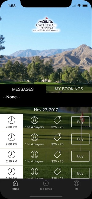 Cathedral Canyon Tee Times(圖1)-速報App