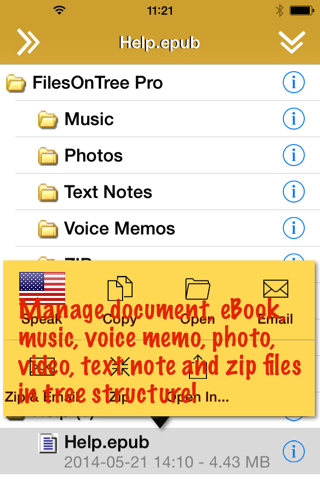 FilesOnTree Pro - Tree File Explorer - náhled