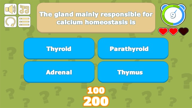 Human Biology Quiz Trivia