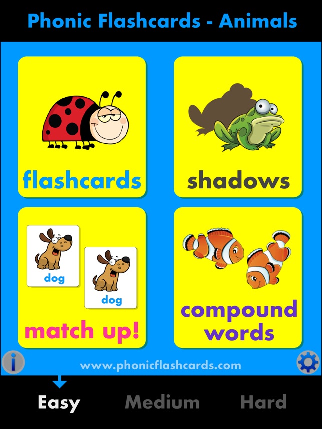 Phonic Flashcards - ANIMALS on the App Store