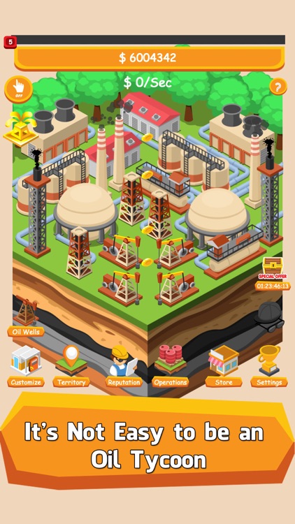 Oil Tycoon: Tap City Miner Inc screenshot-0
