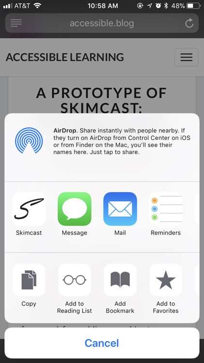 Skimcast screenshot-4