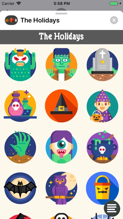 The Holidays Stickers