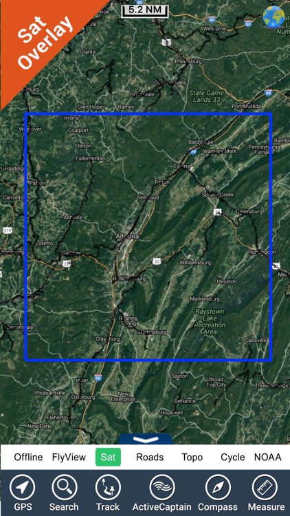 Glendale lake Pennsylvania HD - GPS fishing charts screenshot-4
