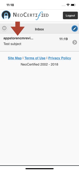 NeoCertified Secure Email(圖4)-速報App
