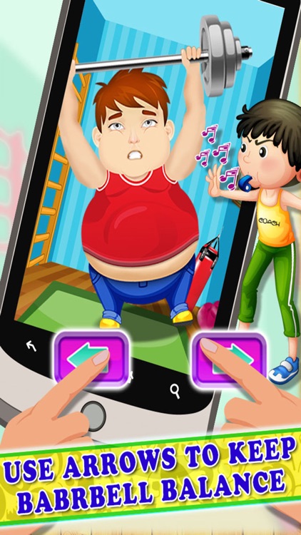 Fat Man Gym - Funny Workout screenshot-3