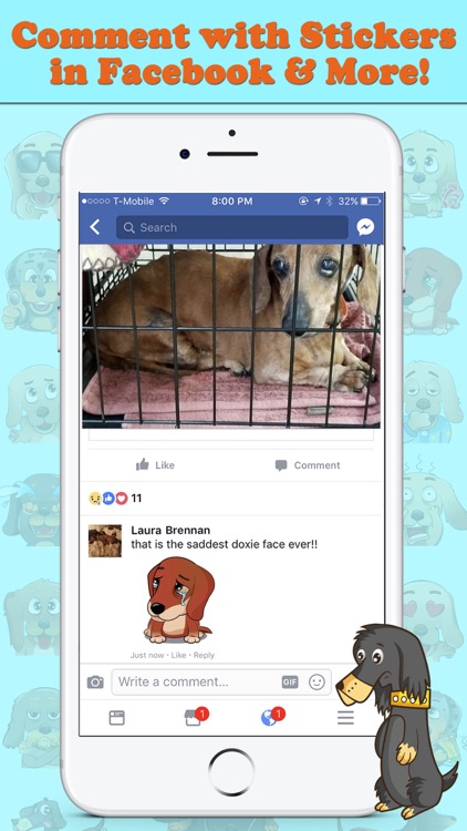 DachMoji: Sausage Dog Stickers