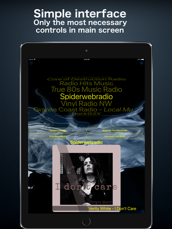 nRadio - Not just another Internet Radio app screenshot
