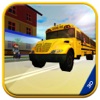 School Pickup Bus Service 3D