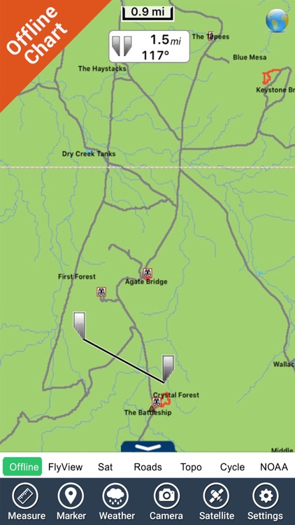 Petrified Forest National Park - GPS Map Navigator