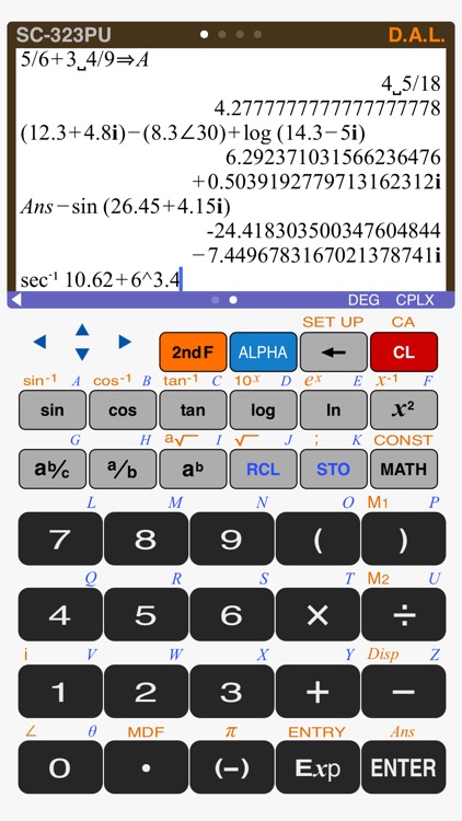 Scientific Calculator SC-323PU