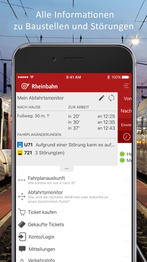 Rheinbahn Fahrplanauskunft(圖4)-速報App