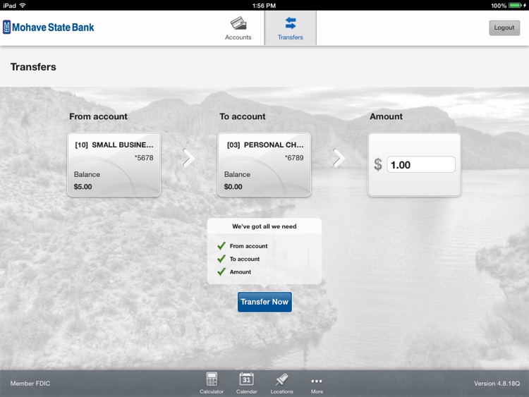 Mohave State Bank for iPad screenshot-3