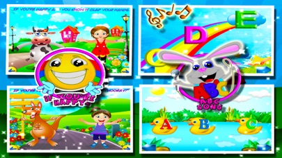 Kids song collection - interactive , playful nursery rhymes for children HD Screenshot 2