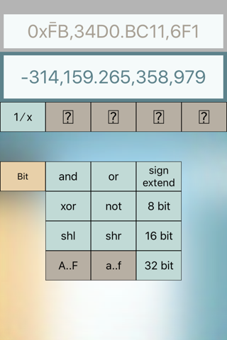 SciHex Calculator screenshot 2