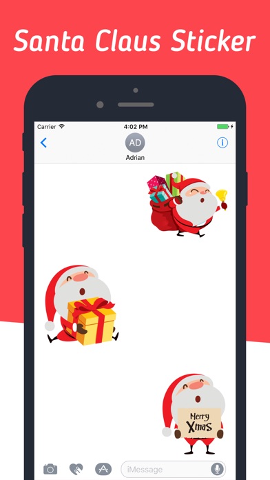 Santa Claus Stickers Pack! screenshot 2