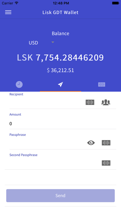 How to cancel & delete Lisk Wallet Sponsored by GDT from iphone & ipad 4