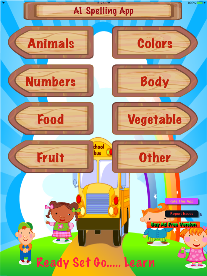 A1 Sight Word Spelling App