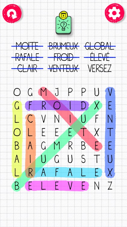 Word Search in English! screenshot-6