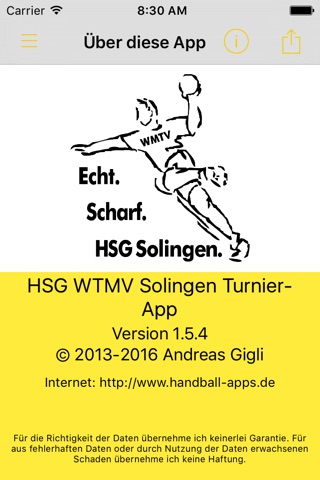 HSG WMTV Solingen - Die Turnierapp screenshot 4